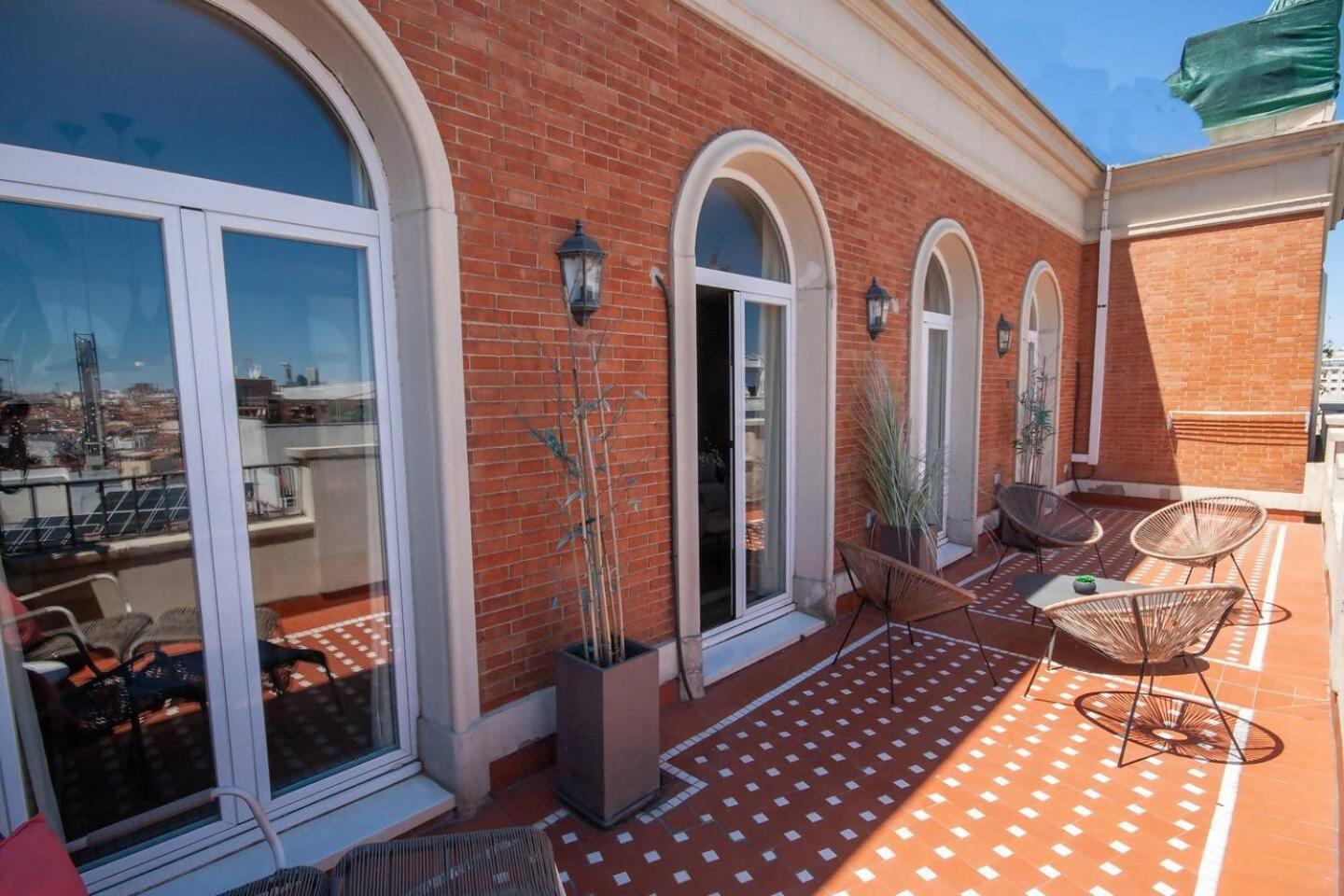 Appartement Atico En La Gran Via Con Terraza à Madrid Extérieur photo